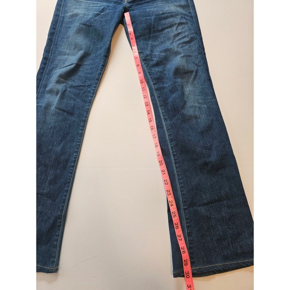 Citizens of Humanity Emmanuelle Slim Boot Jeans 29 Dark Wash Mid Rise Designer - Picture 7 of 10